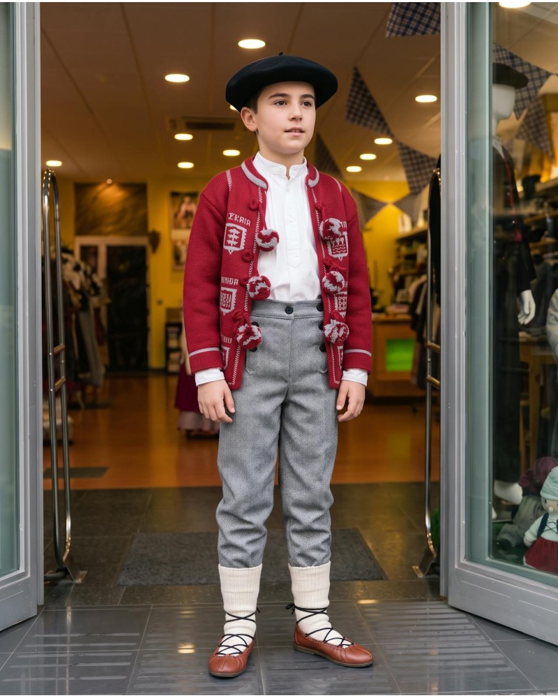 Traje euskal jantziak para niño O17