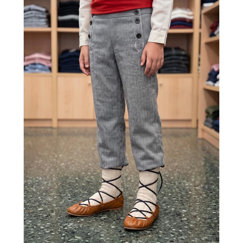Pantalón regional vasco de niño O128