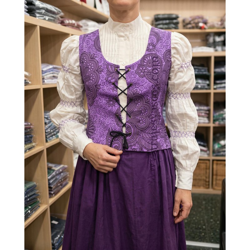 Corpiño morado de diseño para mujer M 272