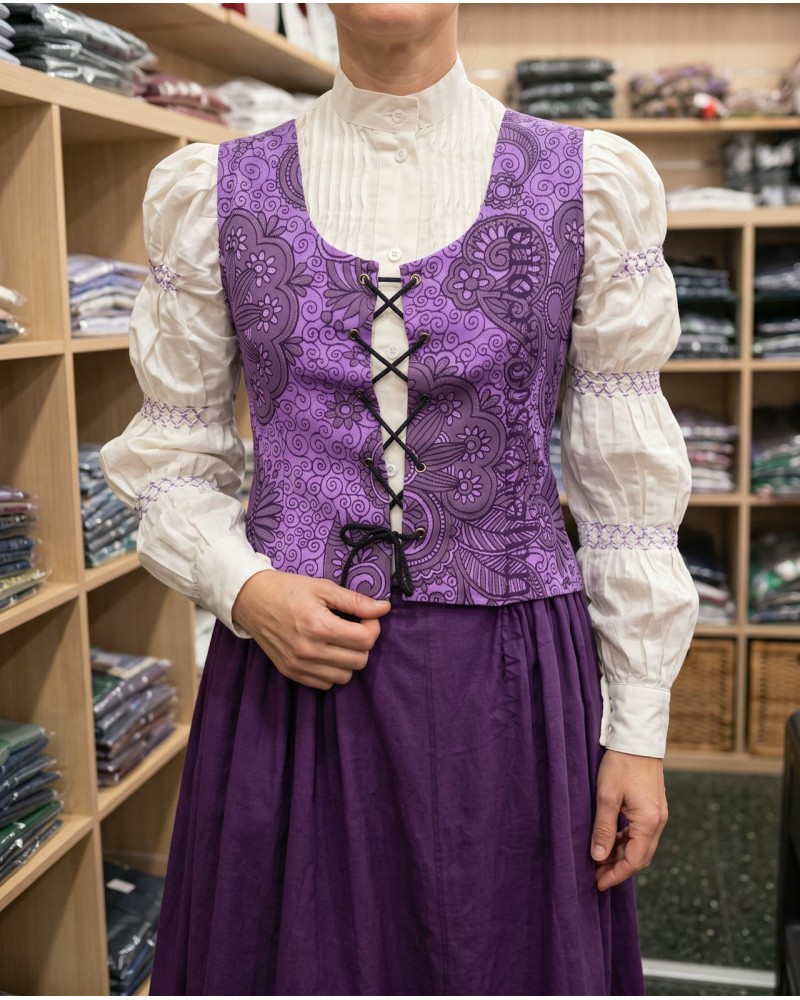 Corpiño morado de diseño para mujer M 272