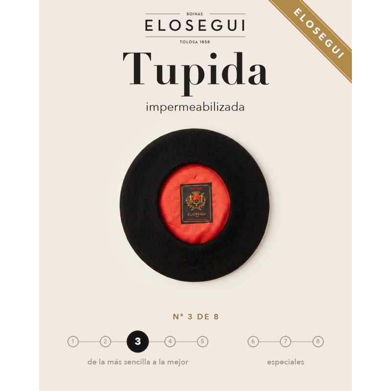 Elósegui txapela tupida iragazgaitza, zortzietatik 3.a