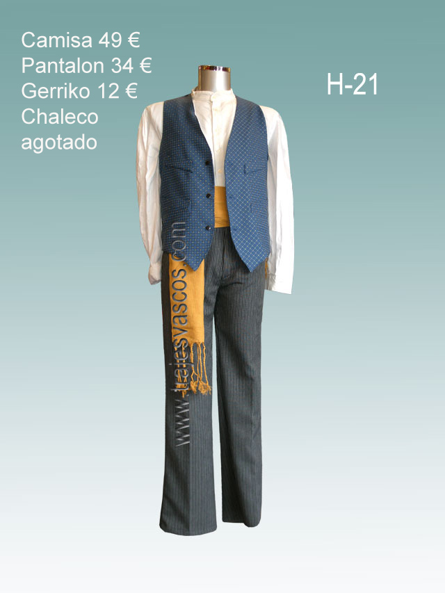 Traje aldeano H21