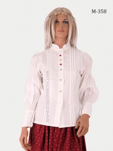 No hay imagen establecida Blusa Para Traje Vasco Mujer M358