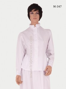 Euskal blusa zuria M347