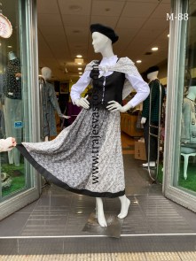 No hay imagen establecida Traje de flores vasco clásico diseño actual M88