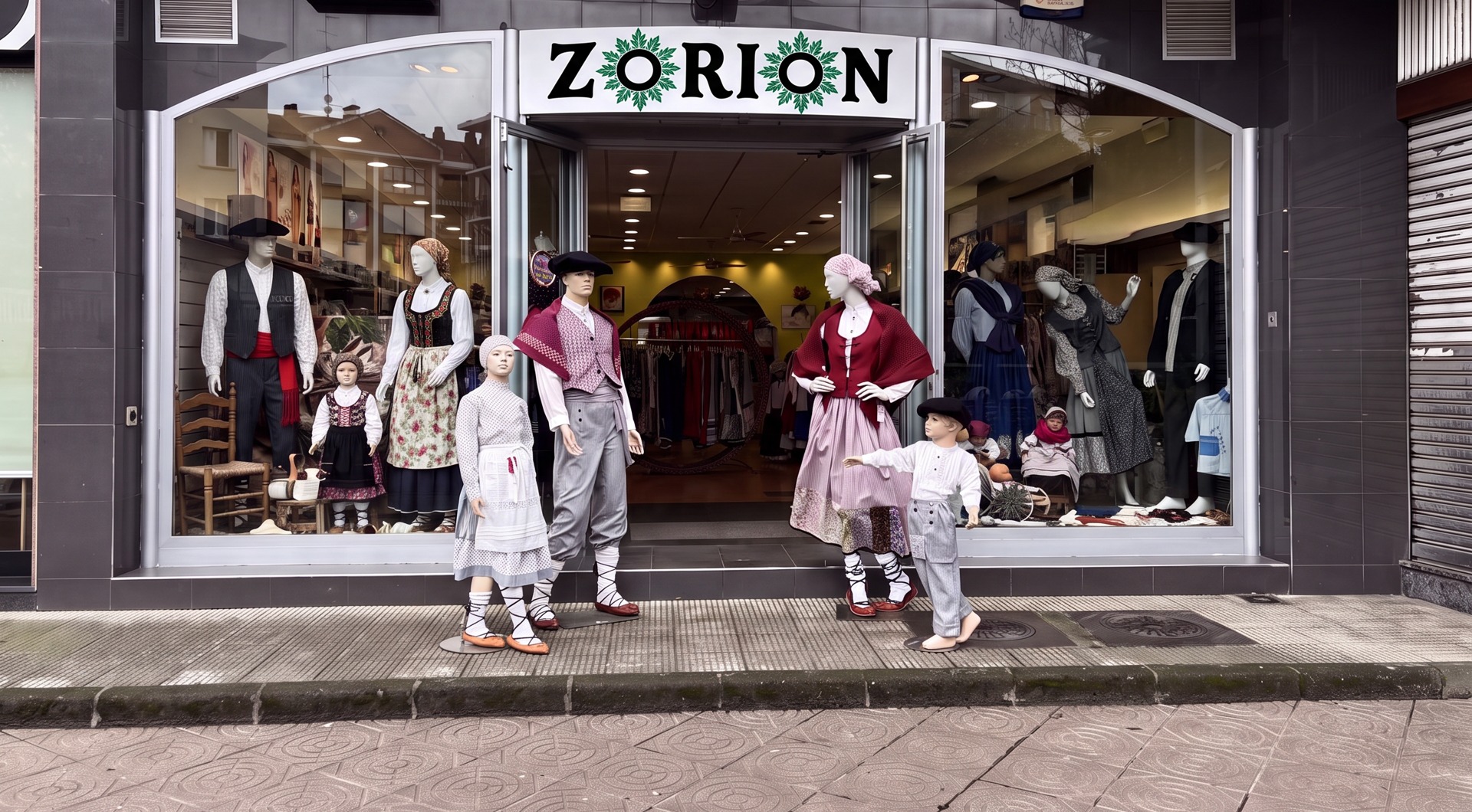 Fachada de la tienda Zorion en Galdakao