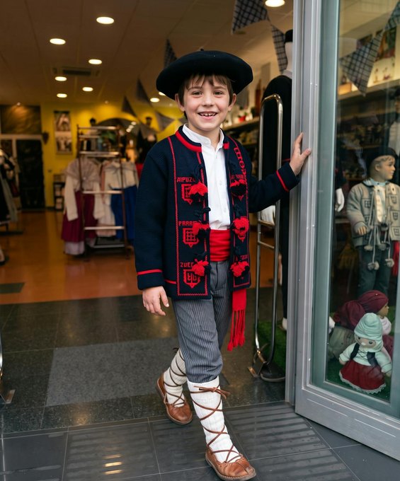 Niño - traje vasco Zorion Euskal Jantziak