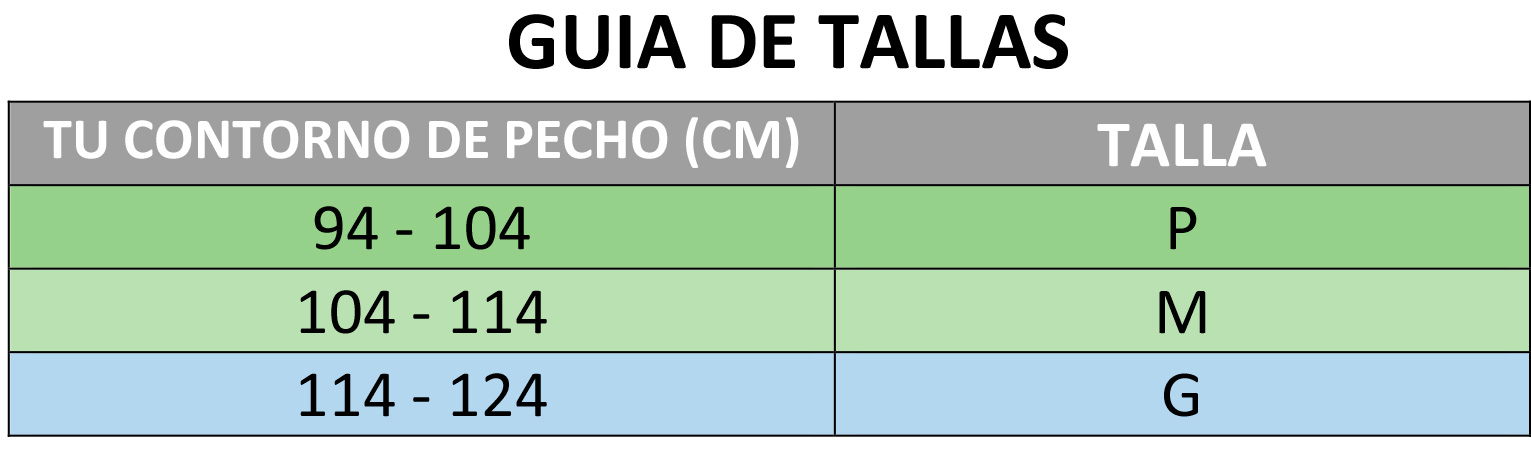 Guía de tallas Kaikus