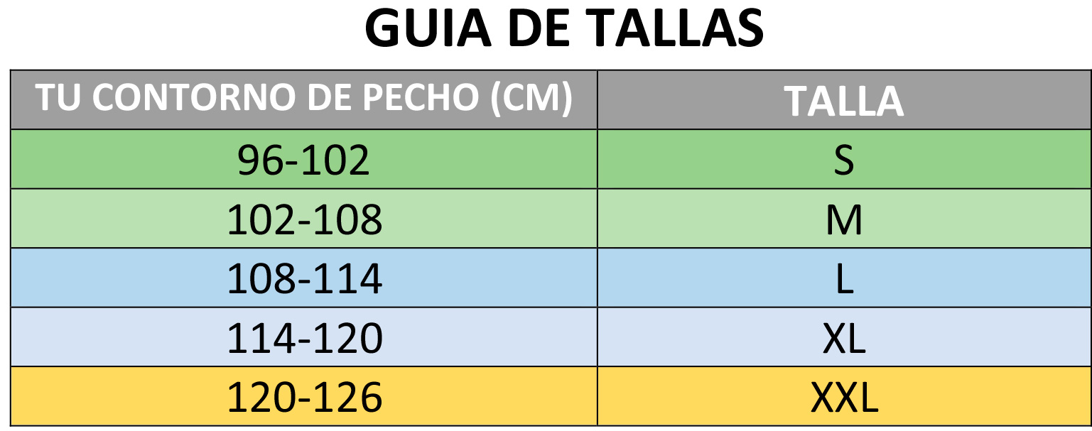 Guía de tallas Kaikus